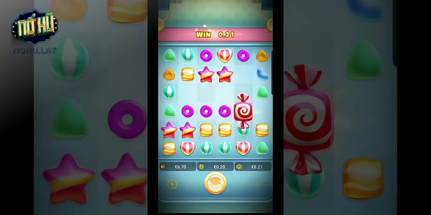 Các tính năng độc đáo trong game nổ hũ candy burst