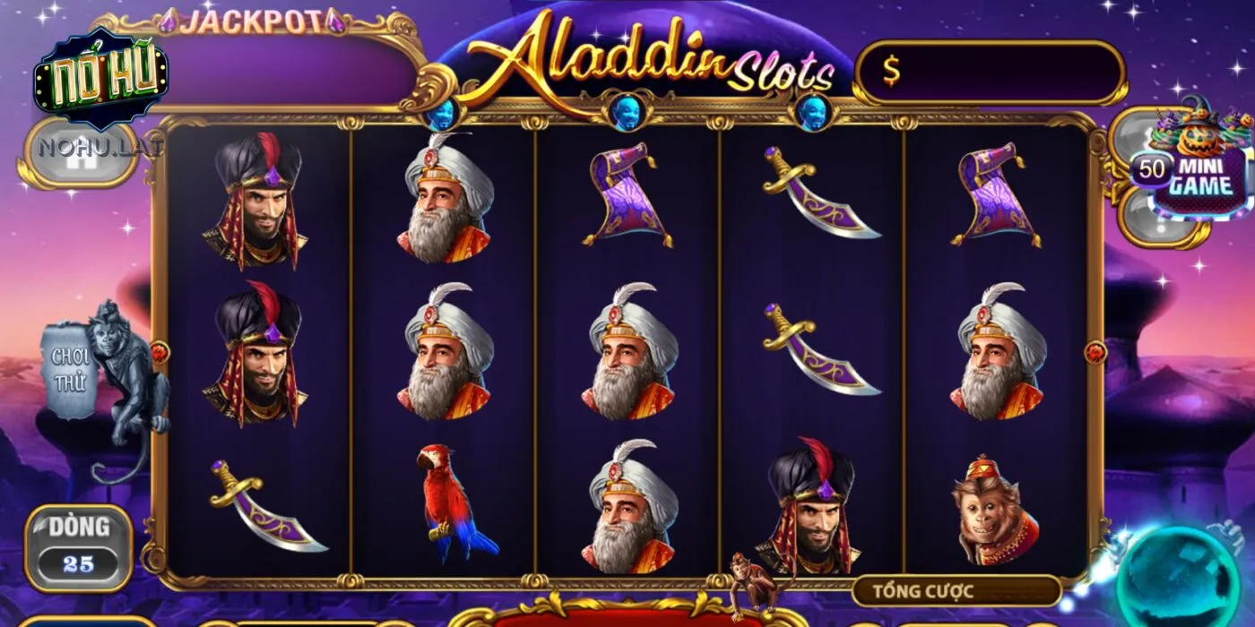 Luật chơi Aladdin Slot cho người mới nhập môn